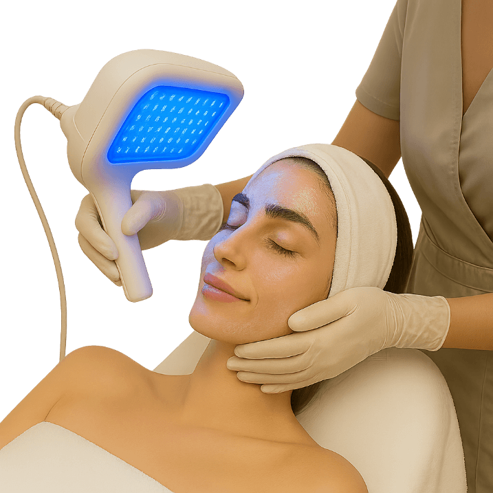 Facial con luz